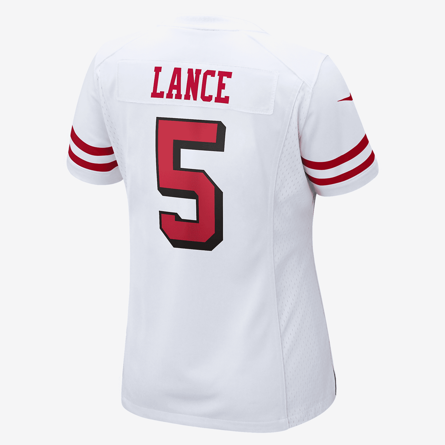 NFL San Francisco 49ers (Trey Lance) Women's Game Football Jersey.